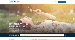 Desktop Screenshot of decron.com